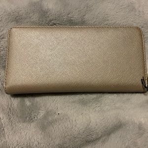 Anne Klein gold wallet